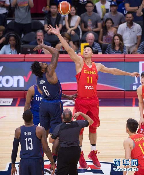 中国男篮vs美国男篮梦之队