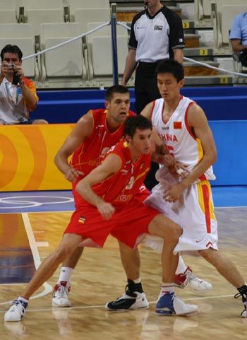 中国男篮vs西班牙国语