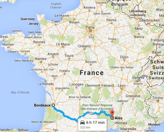 法国到波兰多少公里
