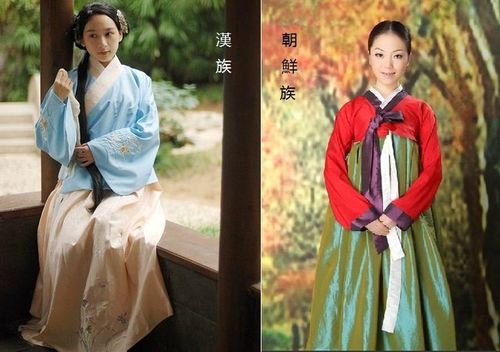 韩国古代衣服和中国古代衣服区别