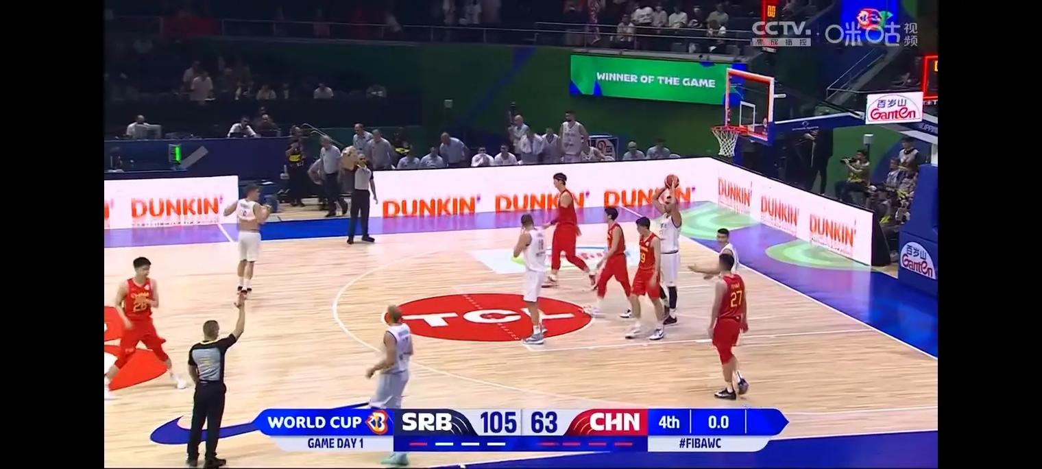 塞尔维亚男篮vs中国男篮比分的相关图片