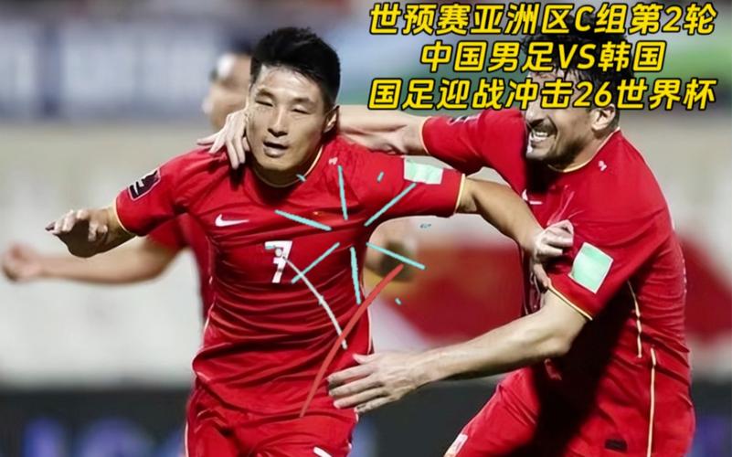 直播男子足球中国vs韩国的相关图片