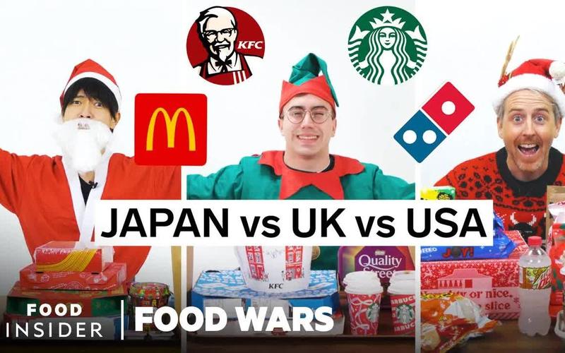 英国vs日本饮食视频的相关图片